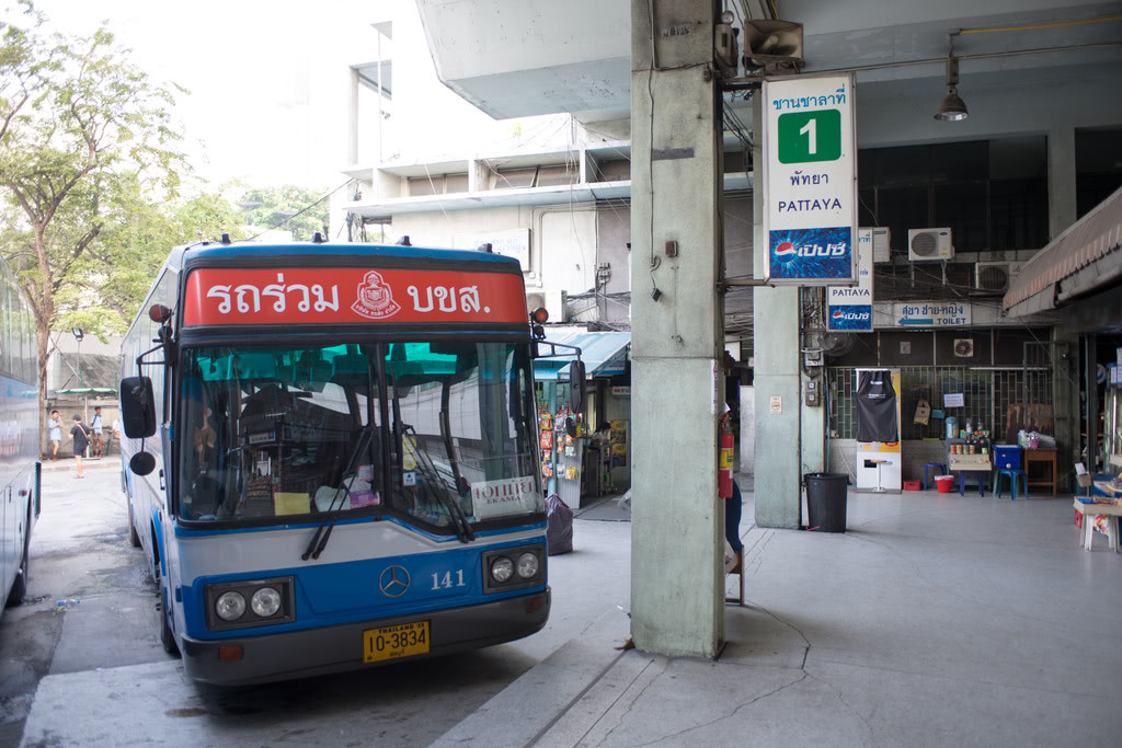 往 Pattaya @ 曼谷巴士東站