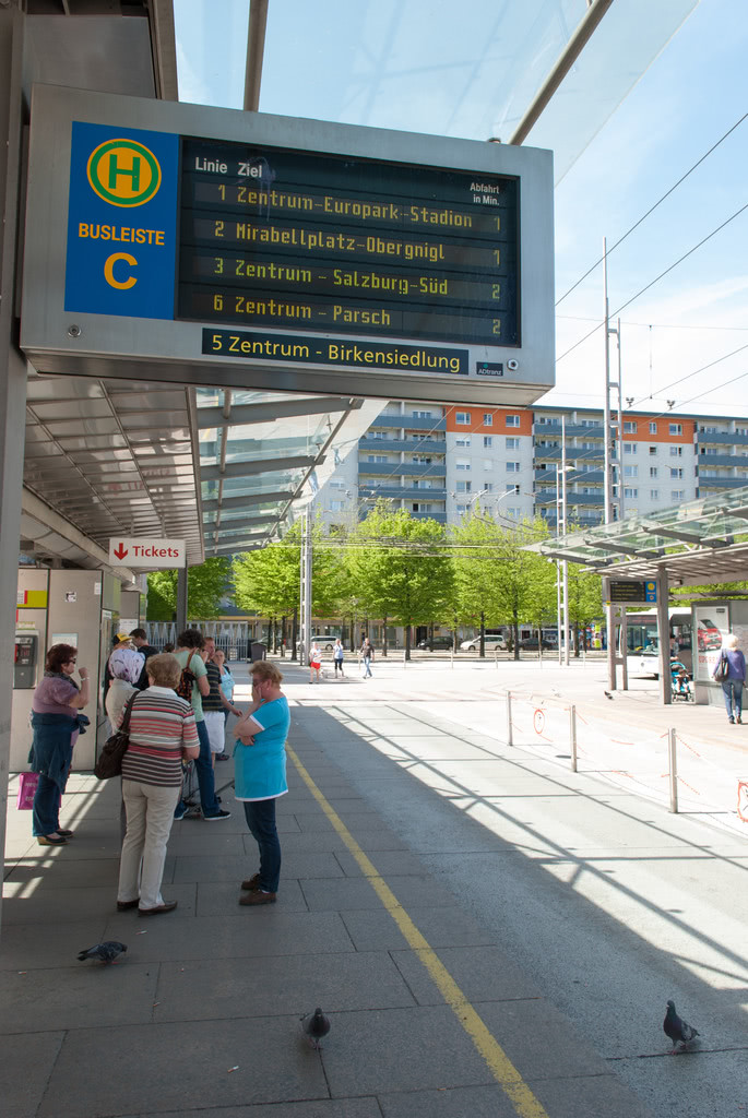 Salzburg 巴士站