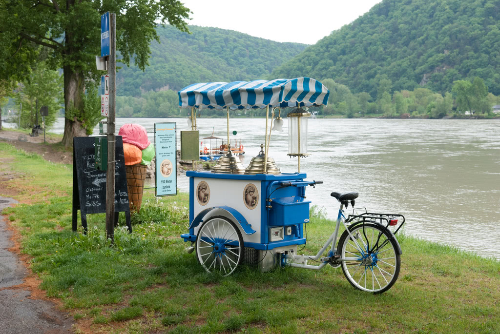 冰淇淋車 @ Dürnstein