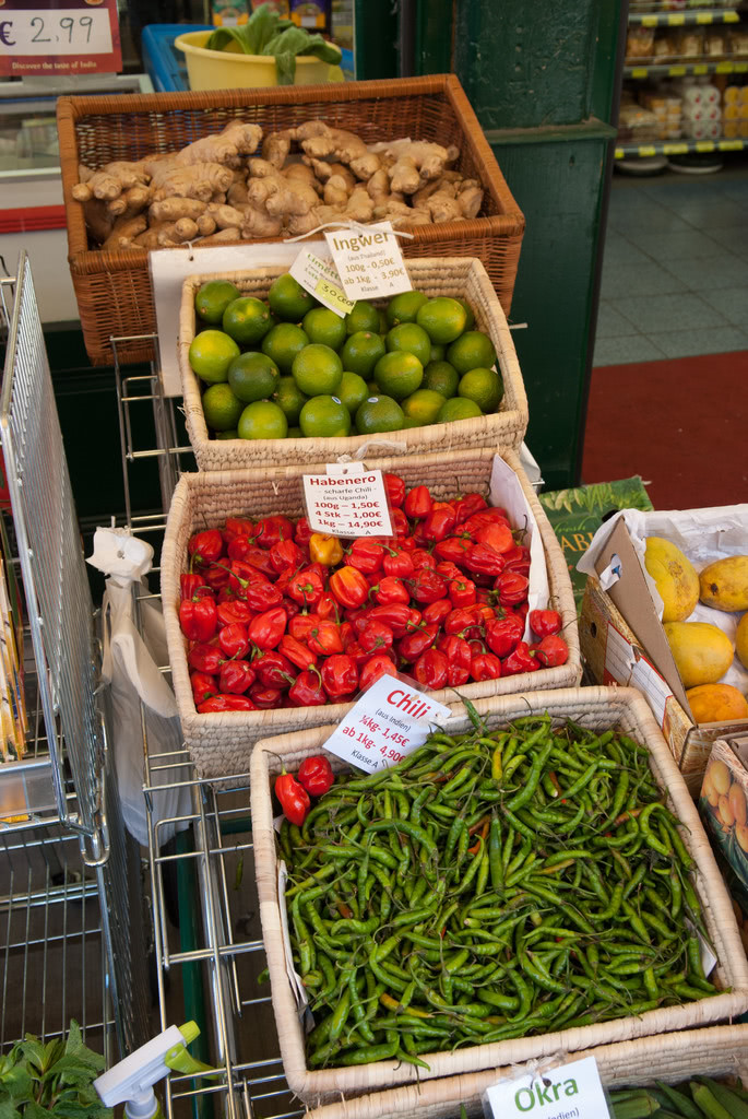 蔬菜水果 @ Naschmarkt, Wien