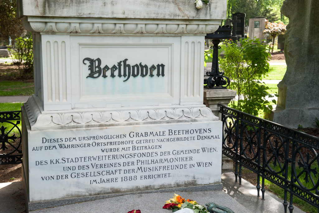 貝多芬 Beethoven 墓 @ 維也納中央公墓